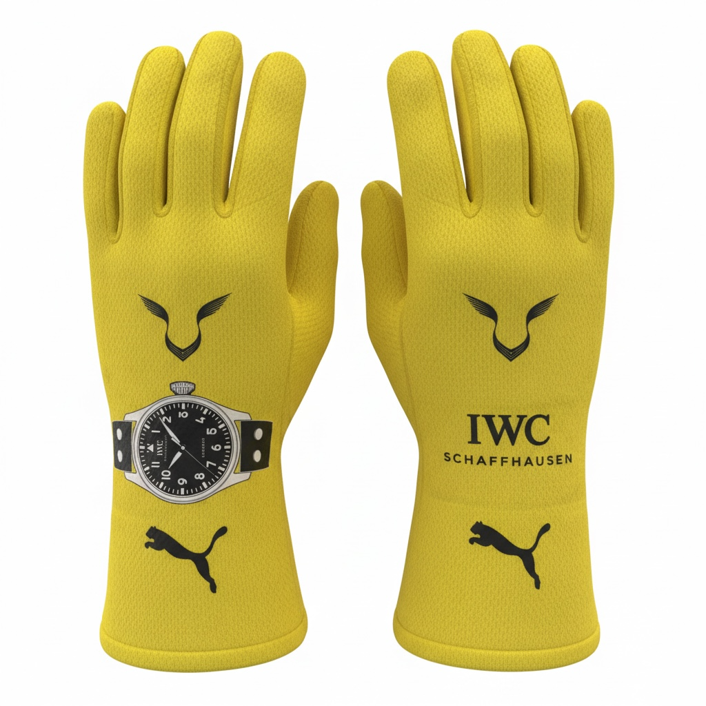 Lewis Hamilton Race Used Gloves (2024)