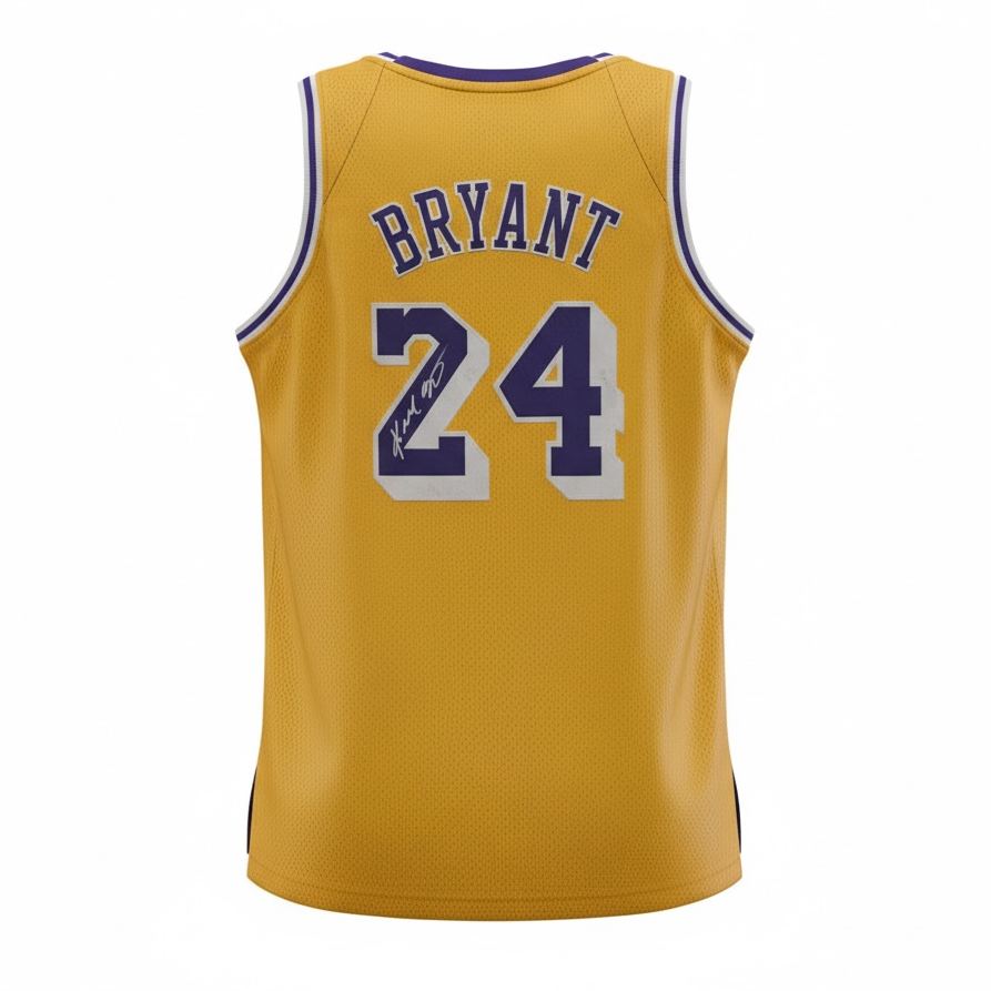 Kobe Bryant Signed Los Angeles Lakers Jersey (#24) (COA)