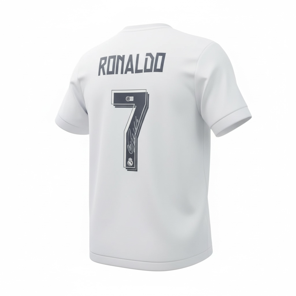Cristiano Ronaldo Signed 2015–16 Real Madrid Home Shirt