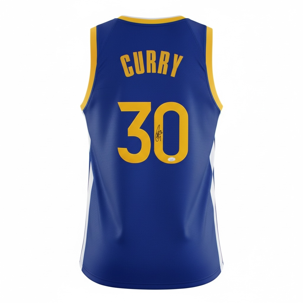 Steph Curry Signed Golden State Warriors Jersey
