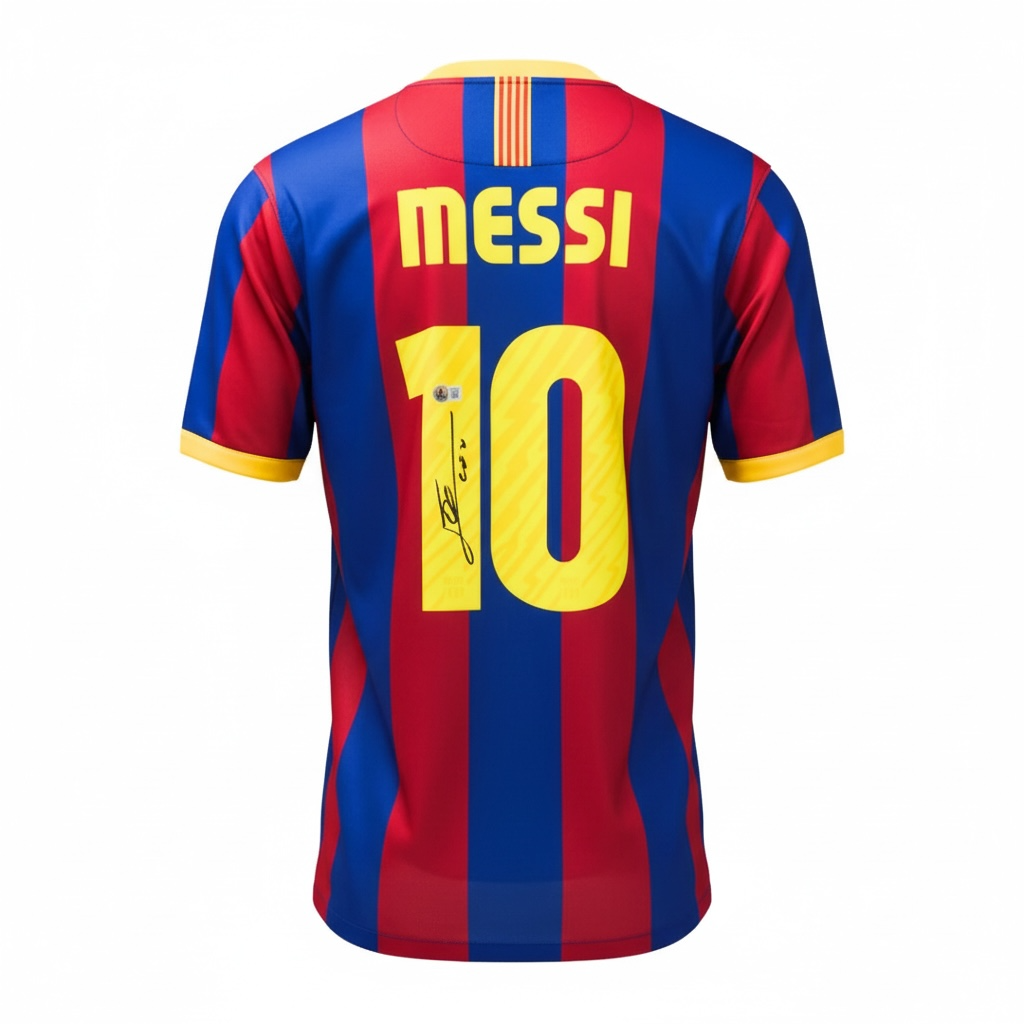 Lionel Messi Signed Barcelona Shirt