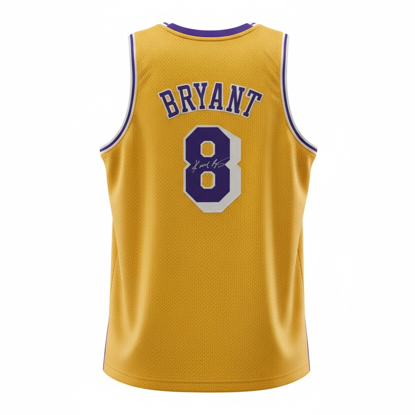 Kobe Bryant Signed Los Angeles Lakers Jersey (#8)