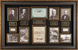 The Men Who Built America – Rockefeller, Carnegie, Morgan & Vanderbilt Signed Display