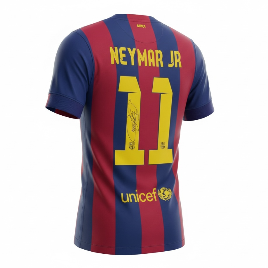 Neymar Jr Signed FC Barcelona Shirt (COA)