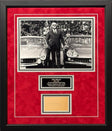 Enzo Ferrari Signed Display — Founder of Scuderia Ferrari