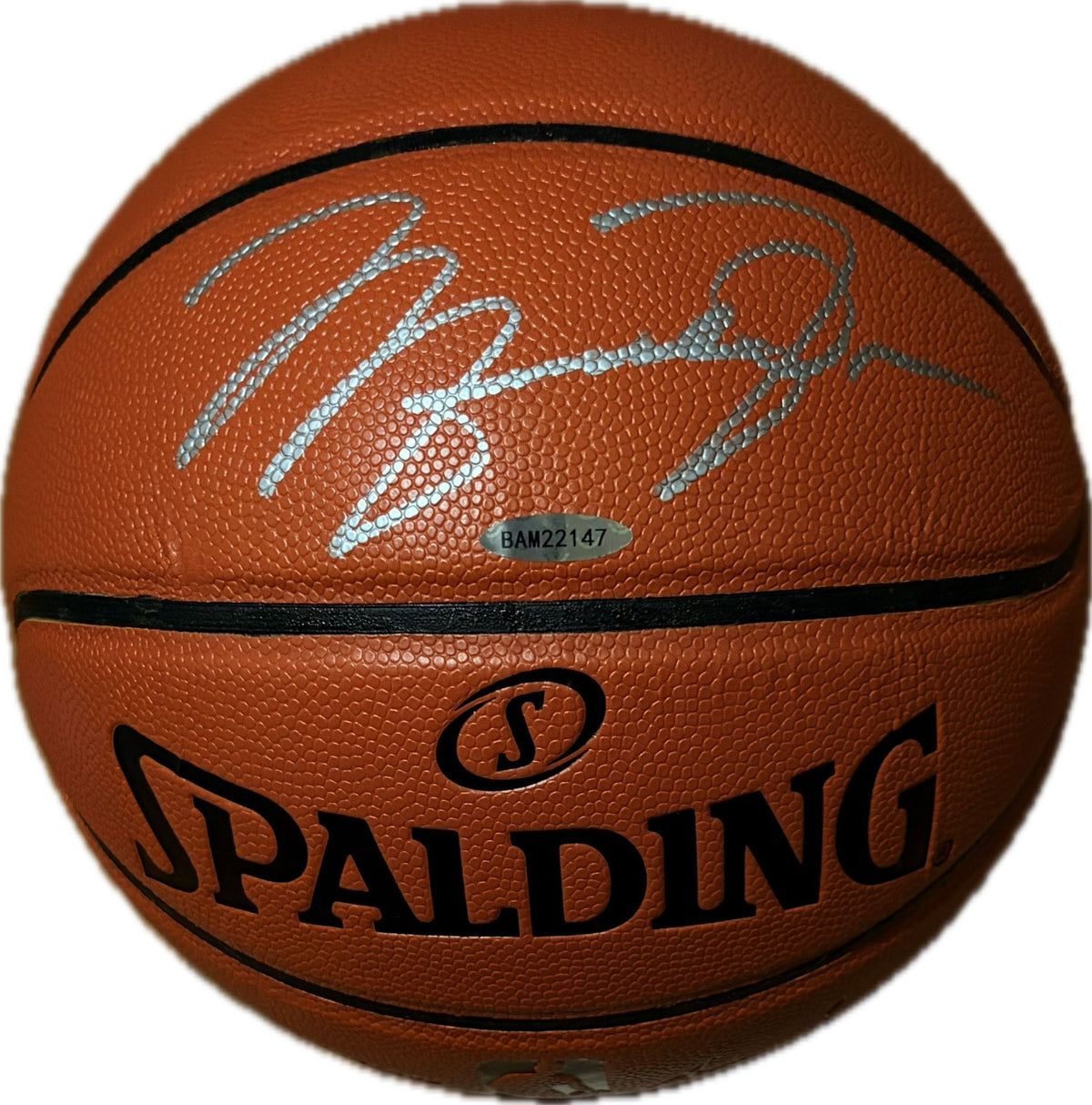 Michael Jordan Signed Spalding Basketball — UDA Certified